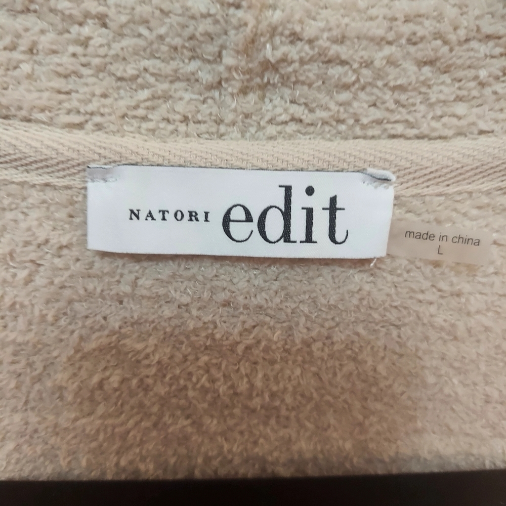 NWT Natori Edit Luna Mellow Cropped Cardigan Size Large - Picture 6 of 8